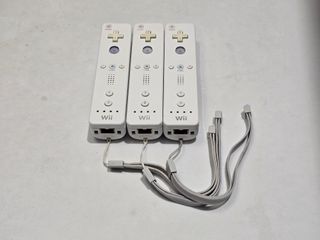 3 mandos wii blancos originales nintendo wii