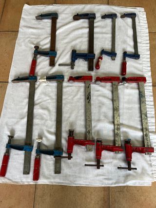 Lote 9 sargentos carpintero WURTH y URKO