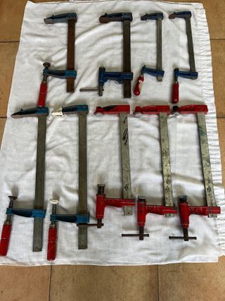 Lote 9 sargentos carpintero WURTH y URKO