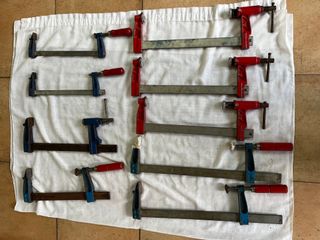 Lote 9 sargentos carpintero WURTH y URKO