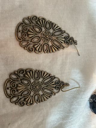 Lote Collar Largo, Pendientes y Anillos