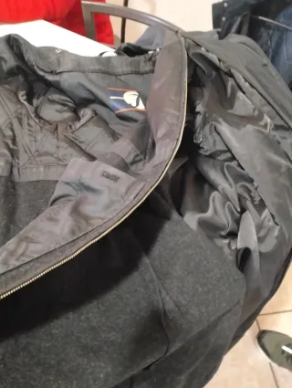 Cappotto uomo grigio