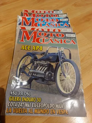 Lote Revistas Moto Clásica