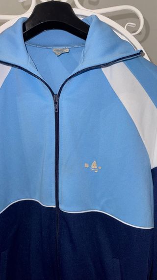 ADIDAS VINTAGE CHAQUETA HOMBRE AZUL S