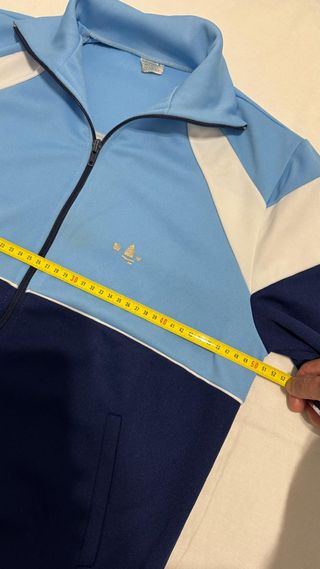 ADIDAS VINTAGE CHAQUETA HOMBRE AZUL S