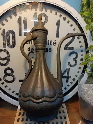 Antiche teiere/caffettiere arabe in rame o ottone