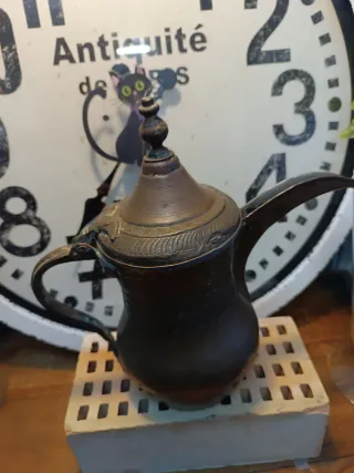Antiche teiere/caffettiere arabe in rame o ottone