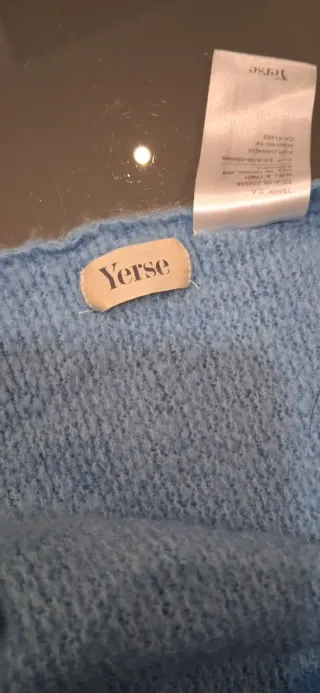 Bufanda Manta Azul Yerse