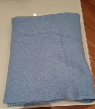 Bufanda Manta Azul Yerse