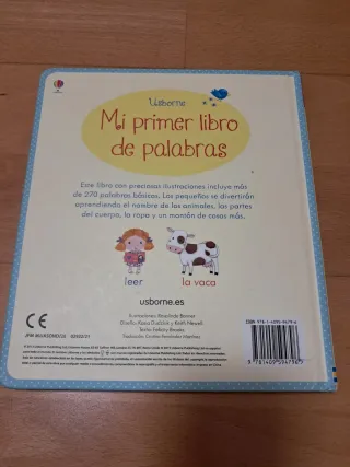 Mi primer libro de palabras