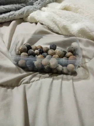 75 Bolas de mosquete antiguas (S. XV-XVII)