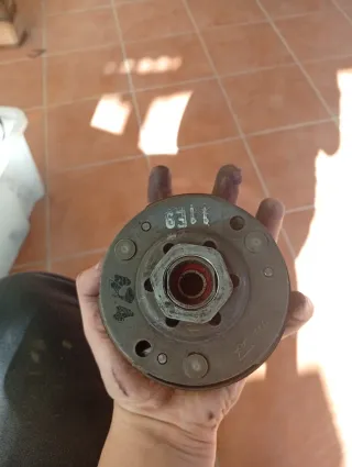 Embrague con poleas para moto