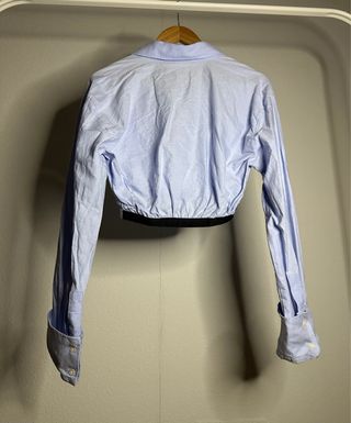 Camisa cropped Zara mujer Talla XS