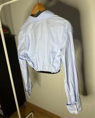 Camisa cropped Zara mujer Talla XS