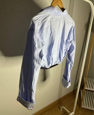 Camisa cropped Zara mujer Talla XS