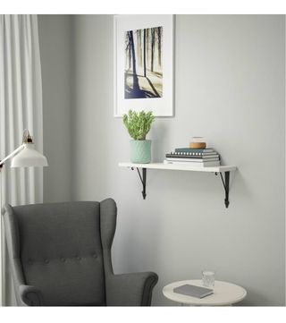 Estantería Ikea Bergshult Blanca 80x20cm