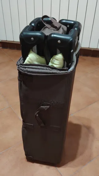 Cuna de viaje plegable