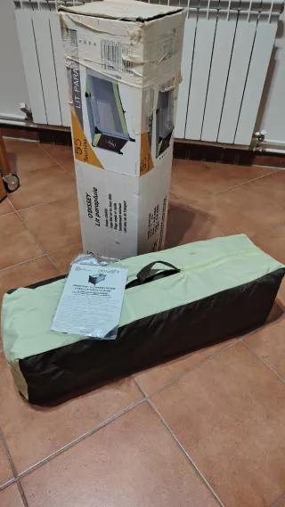 Cuna de viaje plegable