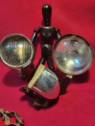Lote Faros Bicicleta Vintage