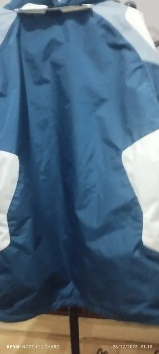 Chaqueta Columbia Azul y Blanca Hombre