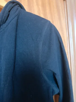 Sudadera Negra Cremallera Decathlon Talla L