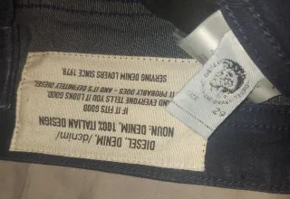 Pantalones Diesel D-Strukt de hombrr.