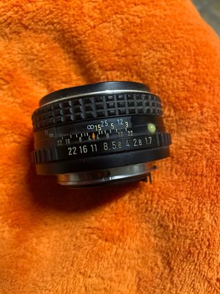 Objetivo Pentax SMC 50mm 1:1.7