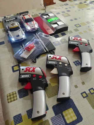 Circuito SCX Scalextric con Pit Lane Advance