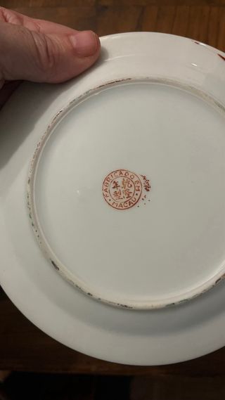 Platos de porcelana Macao - Set de 8