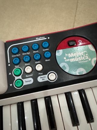 Piano órgano infantil a pilas