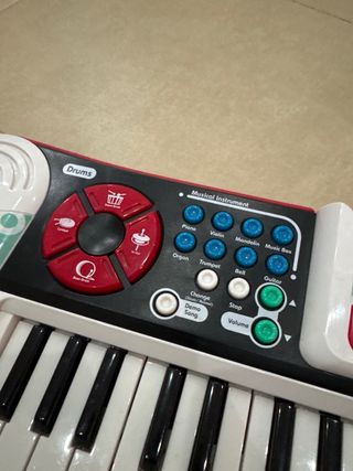 Piano órgano infantil a pilas