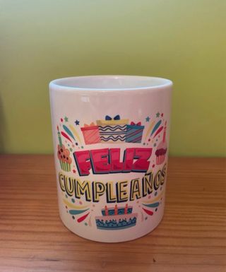 Taza Feliz Cumpleaños Multicolor