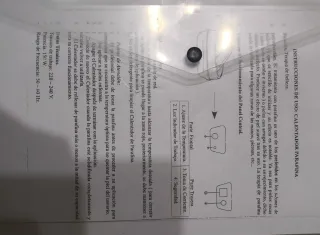 Calentador de parafina blanco ENTREGA EN MANO