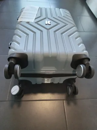 Maleta de viaje azul Metalik expandible TSA