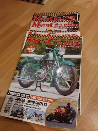 Lote Revistas Motociclismo Clasico