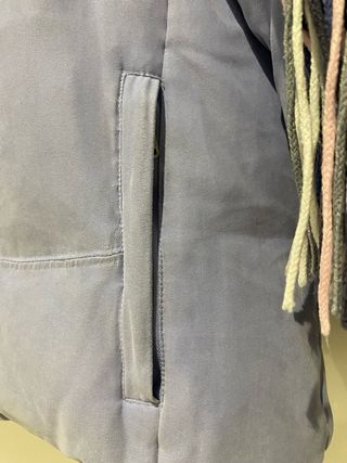 Anorak Esprit azul con bufanda