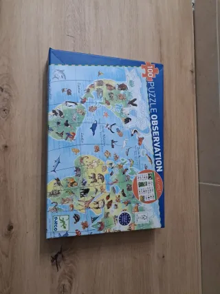 Puzzle 100 Piezas Observación Animales Djeco