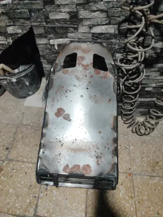 Asiento tipo baquet para karts