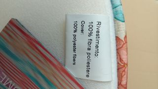 Missoni PUFF  45x45 Lino Cotone LUREX  Tamarindo