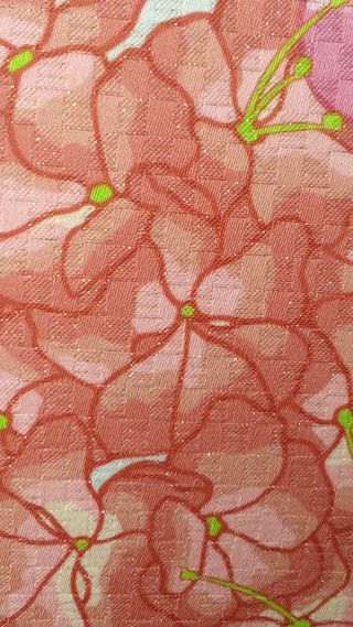 Missoni PUFF  45x45 Lino Cotone LUREX  Tamarindo