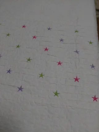 Colcha Cama 105 Estrellas Multicolor
