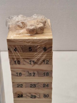 Juego de Torre de Madera Wiss Toy