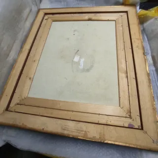 Antico quadro natura morta frutta