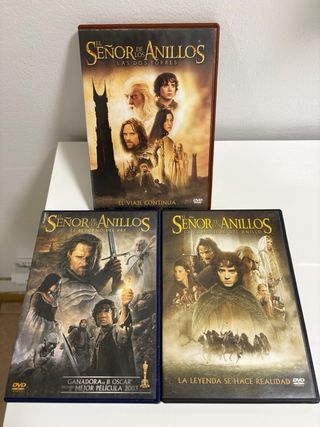 Colección DVD El Padrino y El Señor de los Anillos