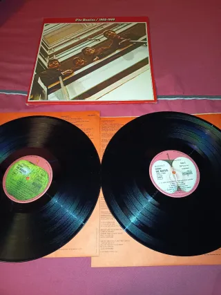 Vinilos The Beatles 1962-1966 y Let It Be