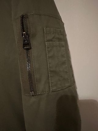 Parka Schott Verde Militar con Capucha