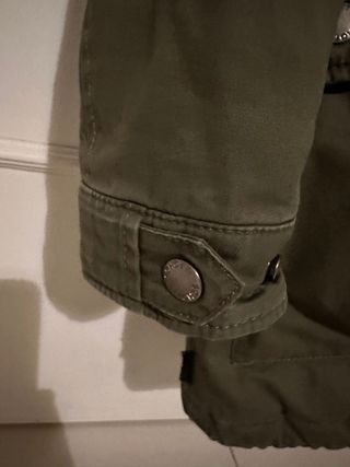 Parka Schott Verde Militar con Capucha