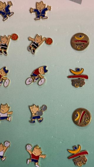 Expositor Pins Cobi Barcelona '92 Original