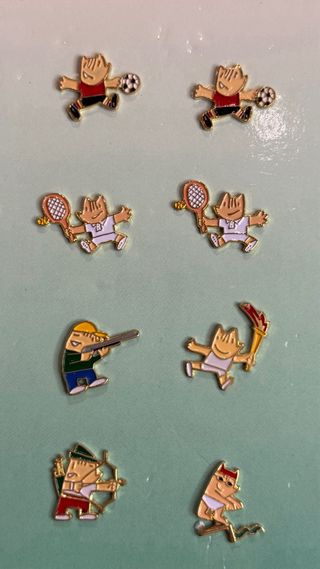 Expositor Pins Cobi Barcelona '92 Original