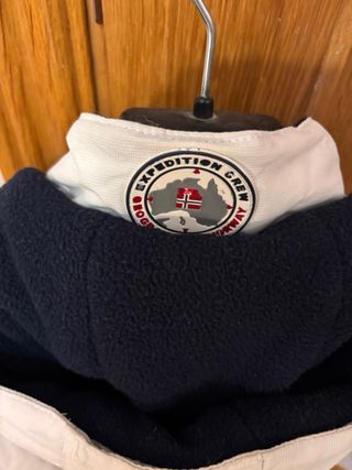 Cazadora Geographical Norway Blanca